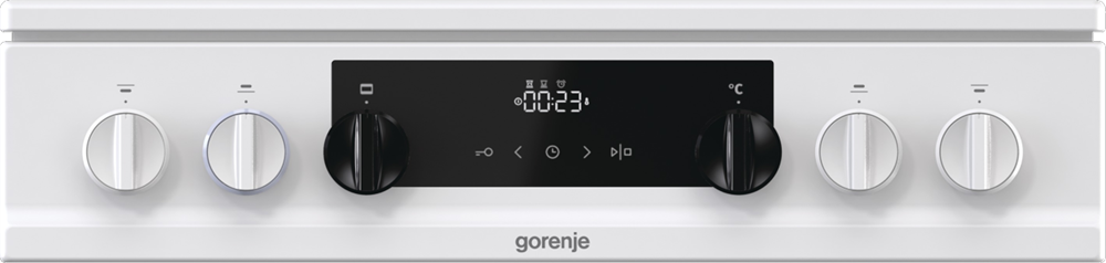 Gorenje KS6350WF fehér, szabadonálló, gáz, kombinált, főzőzóna: 4, sütő:71L, grill, tűzhely