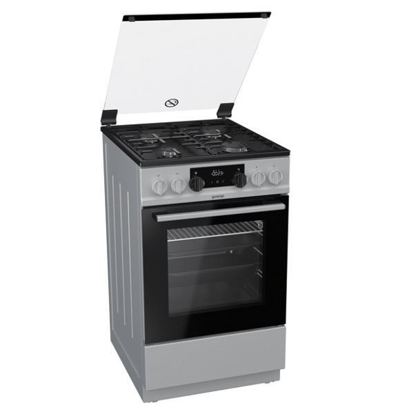 Gorenje K5341SH-B inox kombinált tűzhely