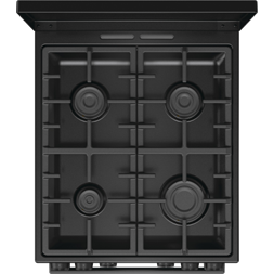 Gorenje MEKS5141BM fekete, szabadonálló, gáz, kombinált, főzőzóna: 4, sütő:70L, grill, tűzhely