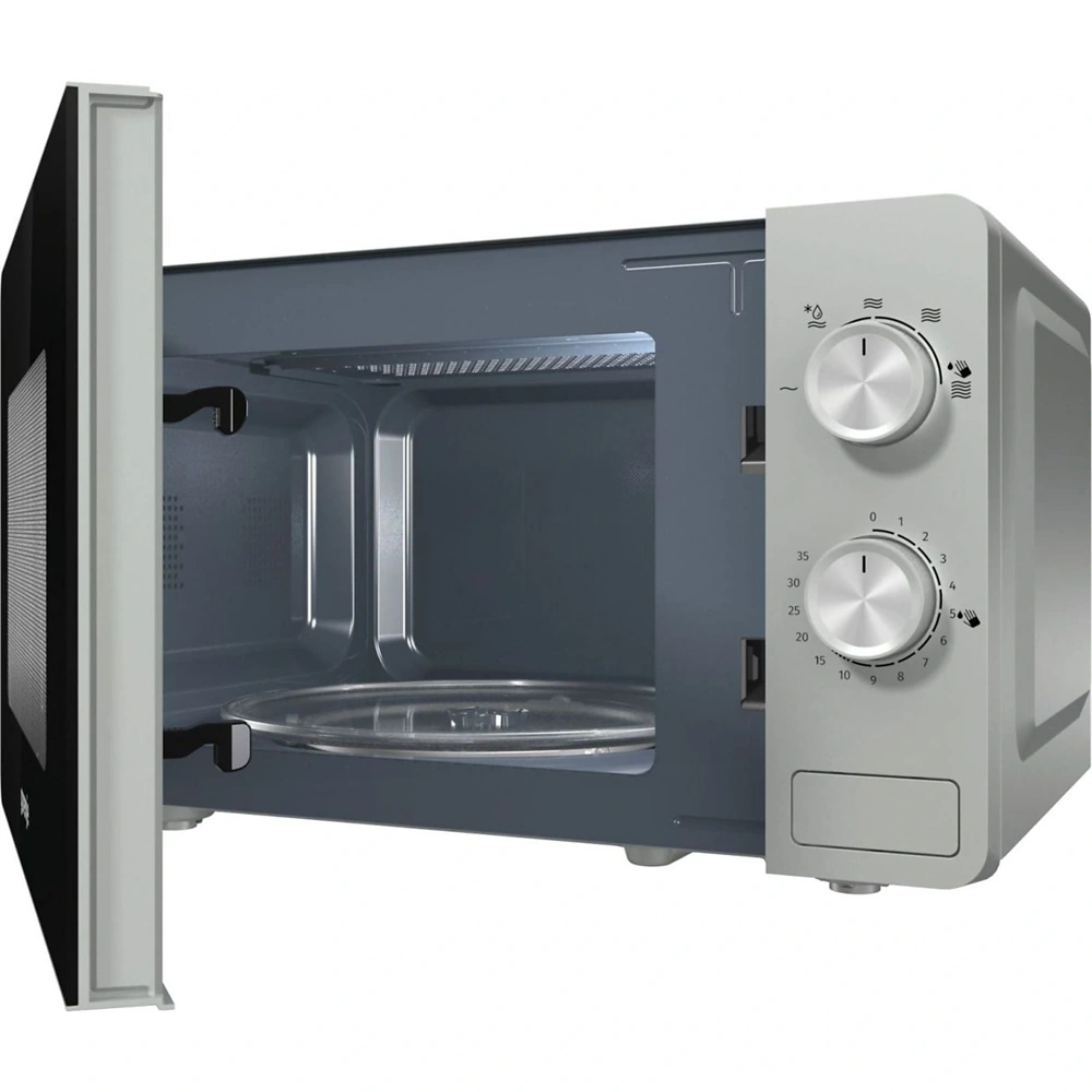 Gorenje MO17E1S 700W 17L ezüst mikrohullámú sütő
