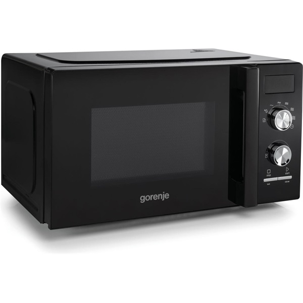 Gorenje MO20A3BH 800W 20L fekete mikrohullámú sütő (Újracsomagolt)