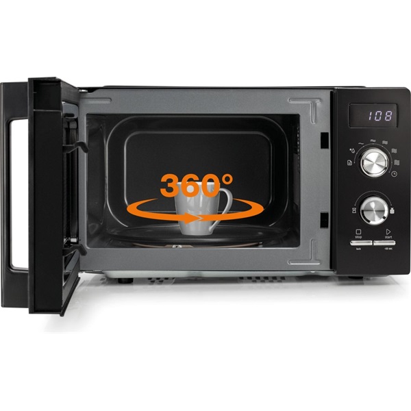Gorenje MO20A3BH 800W 20L fekete mikrohullámú sütő (Újracsomagolt)