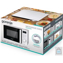 Gorenje MO20A3WH 800W 20L fehér mikrohullámú sütő