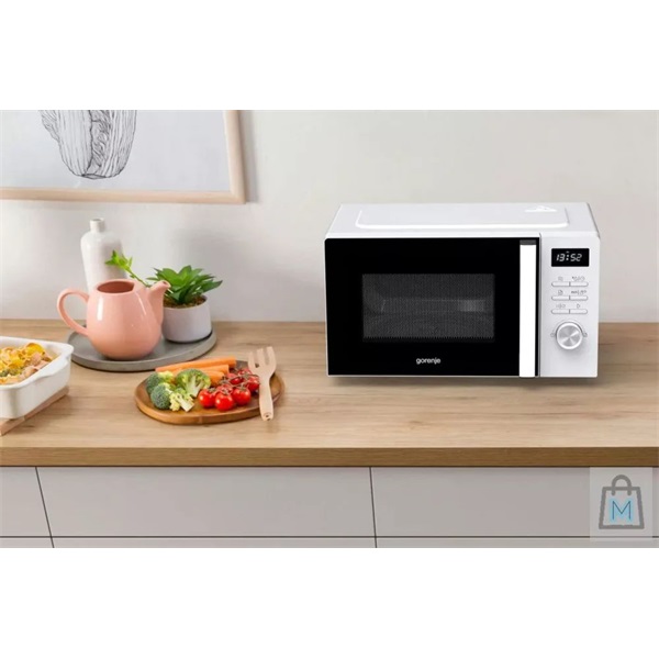 Gorenje MO20A3WH 800W 20L fehér mikrohullámú sütő