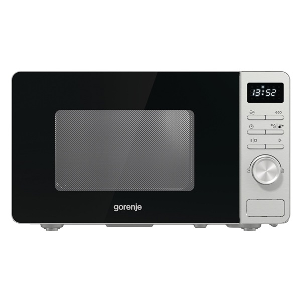 Gorenje MO20A3X inox 800W 20L inox mikrohullámú sütő (Újszerű)
