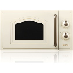 Gorenje MO4250CLI 800W 20L, elefántcsont sznű, mikrohullámú sütő