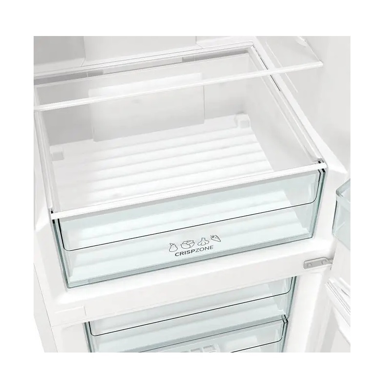 Gorenje N61EA2W4 fehér, alulfagyasztós, Hűtő:204L, Fagyasztó:96L, No frost hűtőszekrény