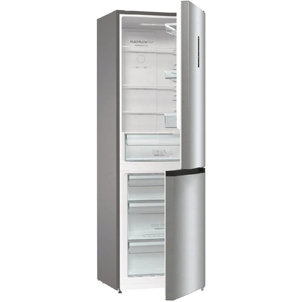 Gorenje N61EA2XL4 inox, alulfagyasztós, Hűtő:204L, Fagyasztó:96L, No frost Plus hűtőszekrény (Újszerű)