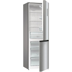 Gorenje N61EA2XL4 inox, alulfagyasztós, Hűtő:204L, Fagyasztó:96L, No frost Plus hűtőszekrény (Újszerű)