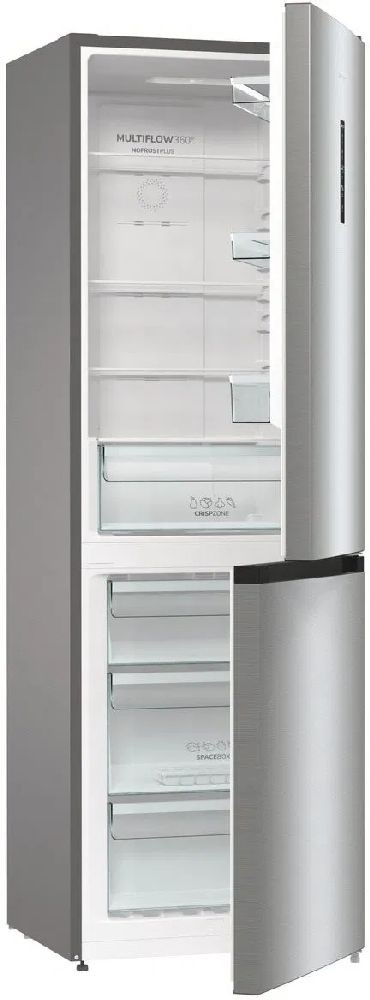 Gorenje N61EA2XL4 inox, alulfagyasztós, Hűtő:204L, Fagyasztó:96L, No frost Plus hűtőszekrény (Újszerű)