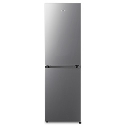Gorenje NRK418DCS4 szürke, alulfagyasztós, Hűtő:171L, Fagyasztó:85L, No frost hűtőszekrény (Újszerű)