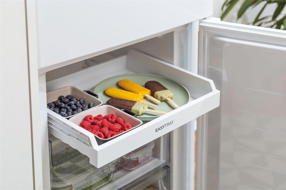 Gorenje NRK6191PW4 fehér, alulfagyasztós, Hűtő:204L, Fagyasztó:96L, No frost Plus hűtőszekrény
