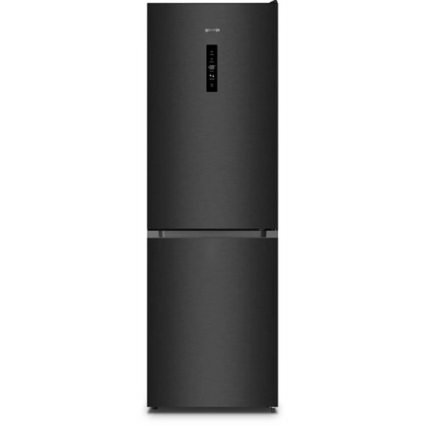 Gorenje NRK619CABXL4 fekete, alulfagyasztós, Hűtő:207L, Fagyasztó: 97L, hűtőszekrény