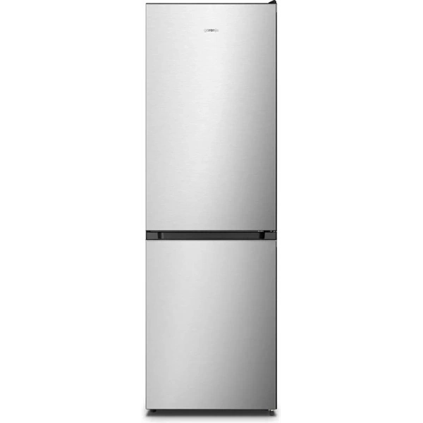 Gorenje NRK619D2XL4 inox, No Frost, alulfagyasztós, kombinált hűtőszekrény