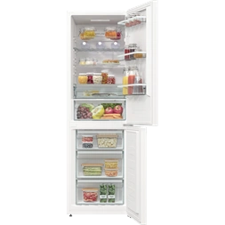 Gorenje NRK619DA2W4 inox, alulfagyasztós, Hűtő:204L, Fagyasztó:96L, hűtőszekrény