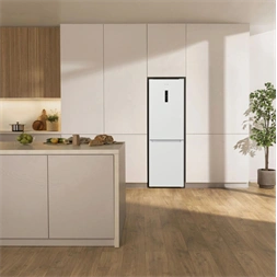 Gorenje NRK619DA2W4 inox, alulfagyasztós, Hűtő:204L, Fagyasztó:96L, hűtőszekrény