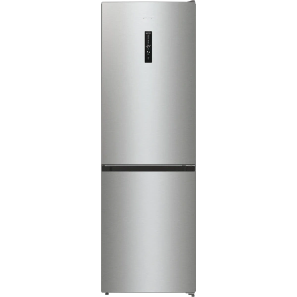 Gorenje NRK619DA2XL4 inox, alulfagyasztós, Hűtő:204L, Fagyasztó:96L, hűtőszekrény