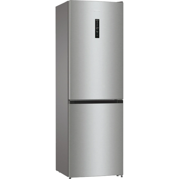 Gorenje NRK619DA2XL4 inox, alulfagyasztós, Hűtő:204L, Fagyasztó:96L, hűtőszekrény