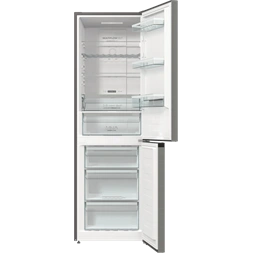 Gorenje NRK619DA2XL4 inox, alulfagyasztós, Hűtő:204L, Fagyasztó:96L, hűtőszekrény