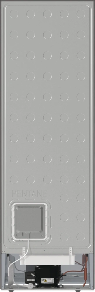 Gorenje NRK619DA2XL4 inox, alulfagyasztós, Hűtő:204L, Fagyasztó:96L, hűtőszekrény