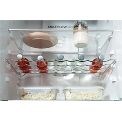 Gorenje NRK619DA2XL4 inox, alulfagyasztós, Hűtő:204L, Fagyasztó:96L, hűtőszekrény