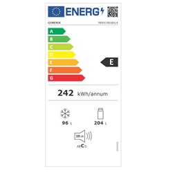 Gorenje NRK619EABXL4 alulfagyasztós hűtőszekrény