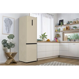 Gorenje NRK6202AC4 bézs, alulfagyasztós, Hűtő:236L, Fagyasztó:96L, hűtőszekrény