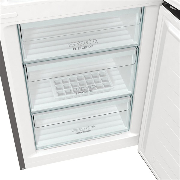 Gorenje NRK6202AXL4 alulfagyasztós, Hűtő:235L, Fagyasztó:96L, NoFrost Plus hűtőszekrény