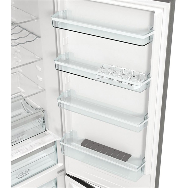 Gorenje NRK6202AXL4 alulfagyasztós, Hűtő:235L, Fagyasztó:96L, NoFrost Plus hűtőszekrény