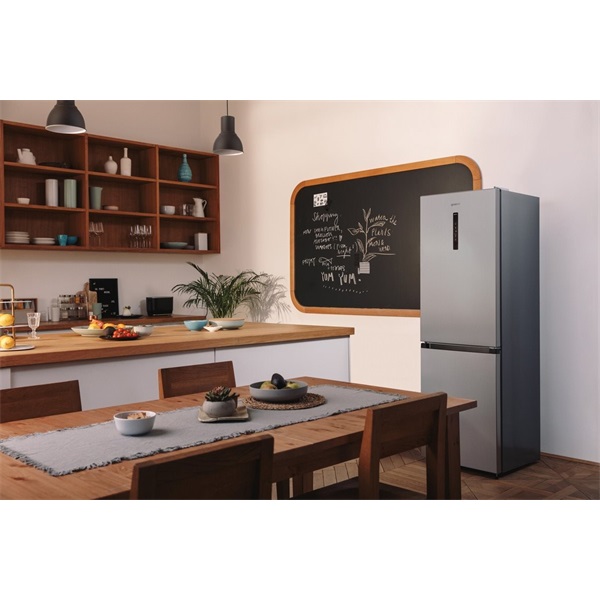 Gorenje NRK6202AXL4 alulfagyasztós, Hűtő:235L, Fagyasztó:96L, NoFrost Plus hűtőszekrény