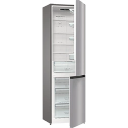 Gorenje NRK6202ES4 inox, alulfagyasztós, Hűtő:235L, Fagyasztó:96L, No frost Plus hűtőszekrény (Használt - B)