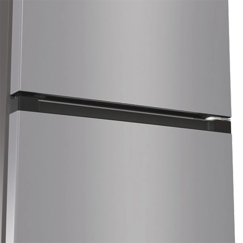 Gorenje NRK6202ES4 inox, alulfagyasztós, Hűtő:235L, Fagyasztó:96L, No frost Plus hűtőszekrény (Használt - B)