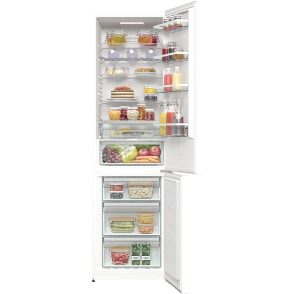 Gorenje NRK620DA2W4 fehér, alulfagyasztós, Hűtő:235L, Fagyasztó:96L, hűtőszekrény