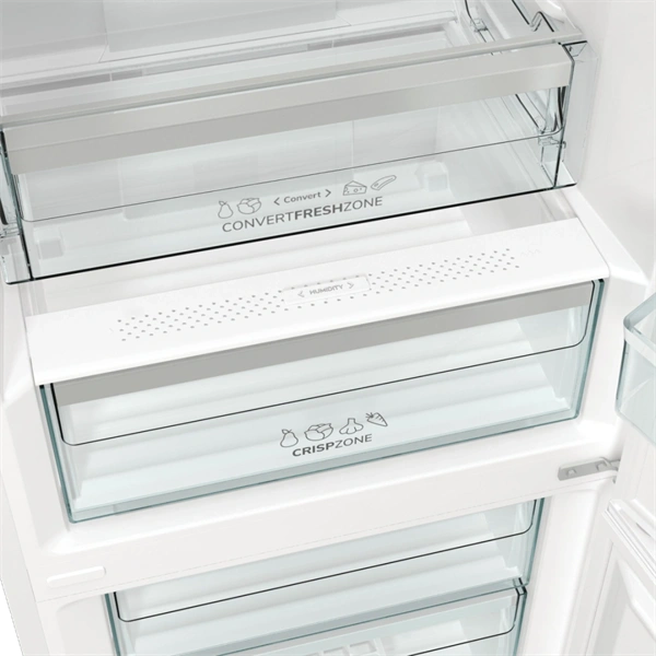 Gorenje NRK620DA2W4 fehér, alulfagyasztós, Hűtő:235L, Fagyasztó:96L, hűtőszekrény