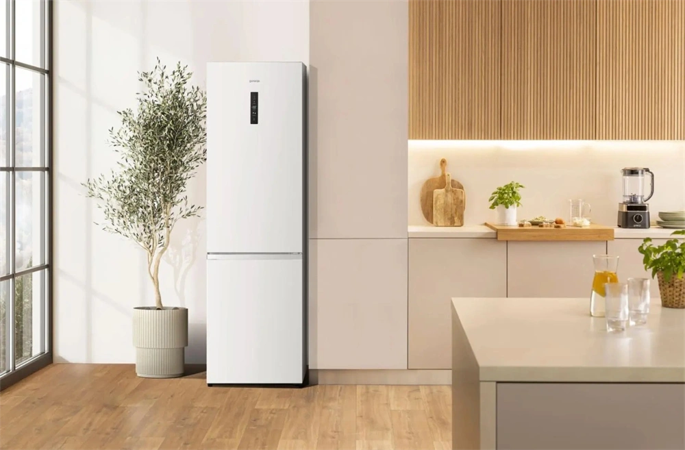 Gorenje NRK620EAW4 fehér, No Frost, alulfagyasztós, kombinált hűtőszekrény