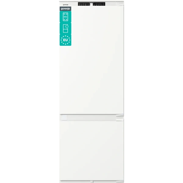 Gorenje NRKI619D61WFE fehér, beépíthető, No Frost, kombinált hűtőszekrény