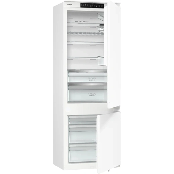 Gorenje NRKI619D61WFE fehér, beépíthető, No Frost, kombinált hűtőszekrény