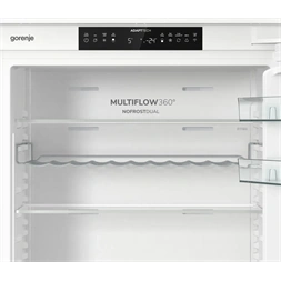 Gorenje NRKI619D61WFE fehér, beépíthető, No Frost, kombinált hűtőszekrény