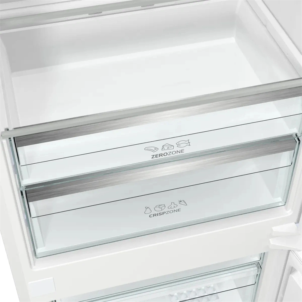 Gorenje NRKI619D61WFE fehér, beépíthető, No Frost, kombinált hűtőszekrény