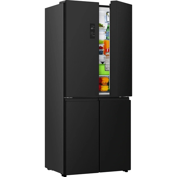 Gorenje NRM819E61BX fekete, Multidoor, Hűtő:311L, Fagyasztó:149L, hűtőszekrény