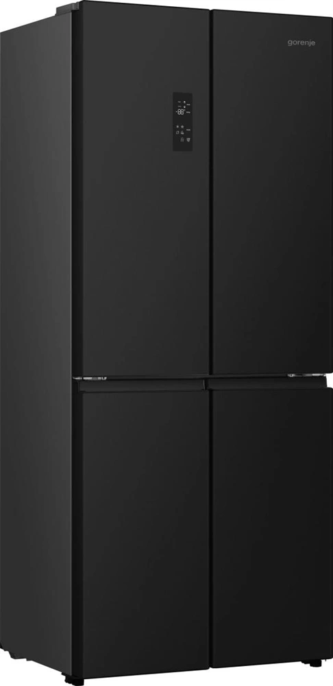 Gorenje NRM819E61BX fekete, Multidoor, Hűtő:311L, Fagyasztó:149L, hűtőszekrény