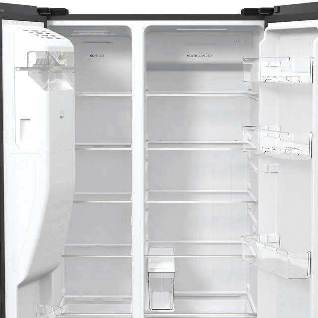Gorenje NRR9185ESBXL Side-by-Side, Hűtő: 376L, Fagyasztó: 190L, No Frost hűtőszekrény