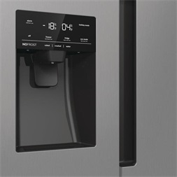 Gorenje NRR9185ESXL Side-by-Side, Hűtő: 376L, Fagyasztó: 190L, NoFrost Plus hűtőszekrény