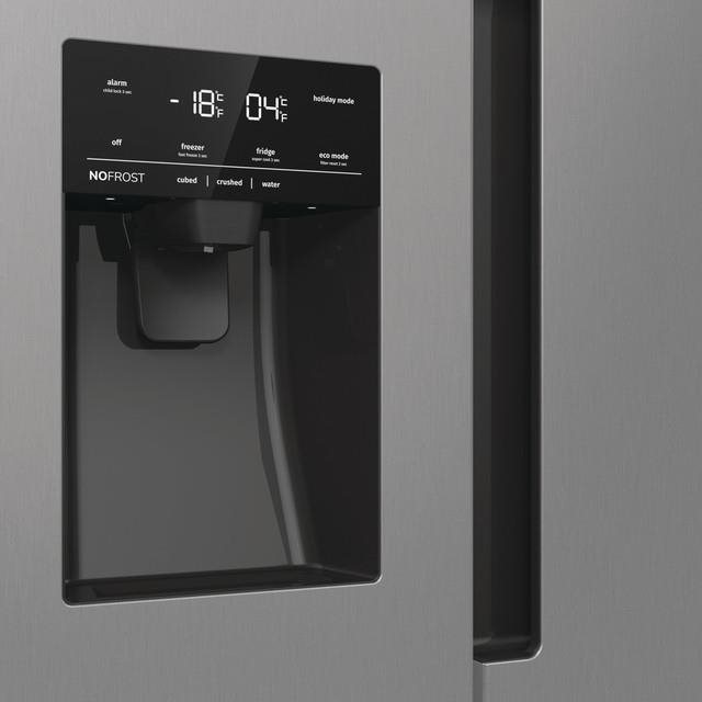 Gorenje NRR9185ESXL Side-by-Side, Hűtő: 376L, Fagyasztó: 190L, NoFrost Plus hűtőszekrény
