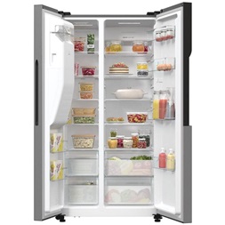 Gorenje NRR9185ESXL Side-by-Side, Hűtő: 376L, Fagyasztó: 190L, NoFrost Plus hűtőszekrény