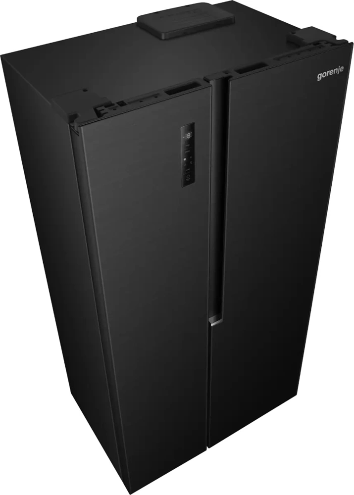 Gorenje NRS917E41BX fekete, No Frost, Side-by-Side, 544 l, hűtőszekrény