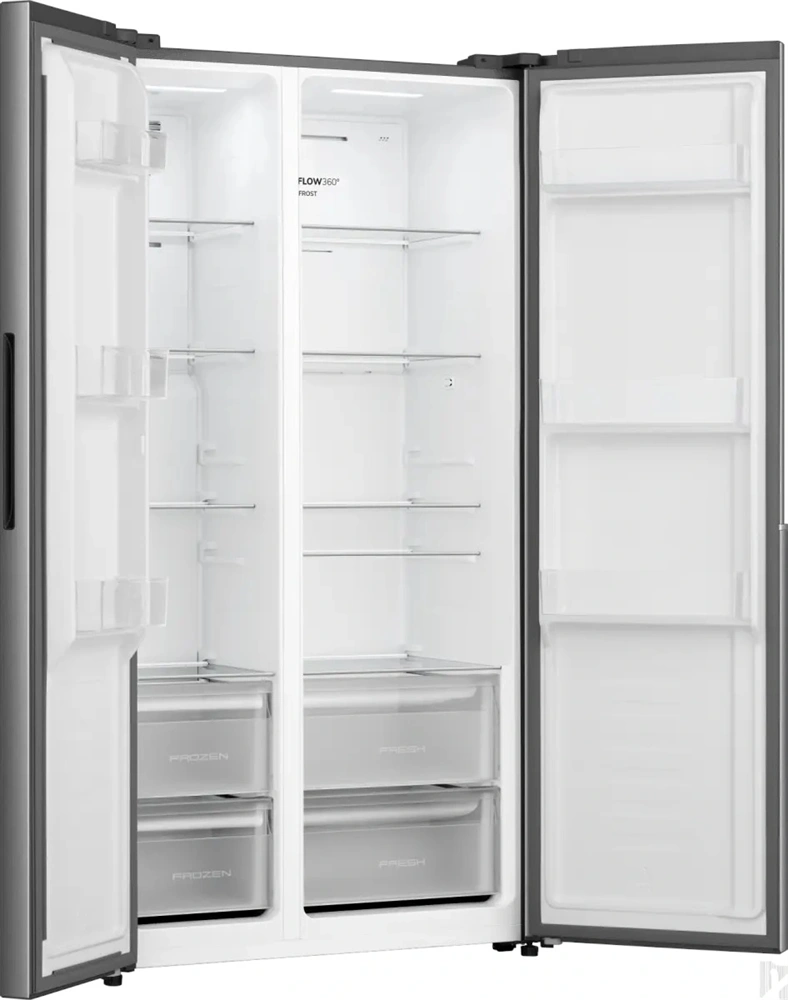 Gorenje NRS917E41X inox, No Frost, Side-by-Side, 544 l, hűtőszekrény