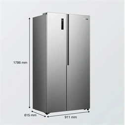 Gorenje NRS917E41X inox, No Frost, Side-by-Side, 544 l, hűtőszekrény