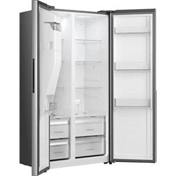 Gorenje NRS917E61X inox, No Frost, Side-by-Side, hűtőszekrény