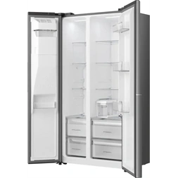Gorenje NRS917E61X inox, No Frost, Side-by-Side, hűtőszekrény